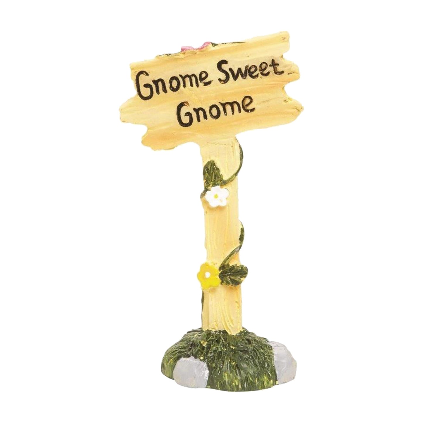 2704 - 3.5" Gnome Sweet Gnome Sign - |5-7|