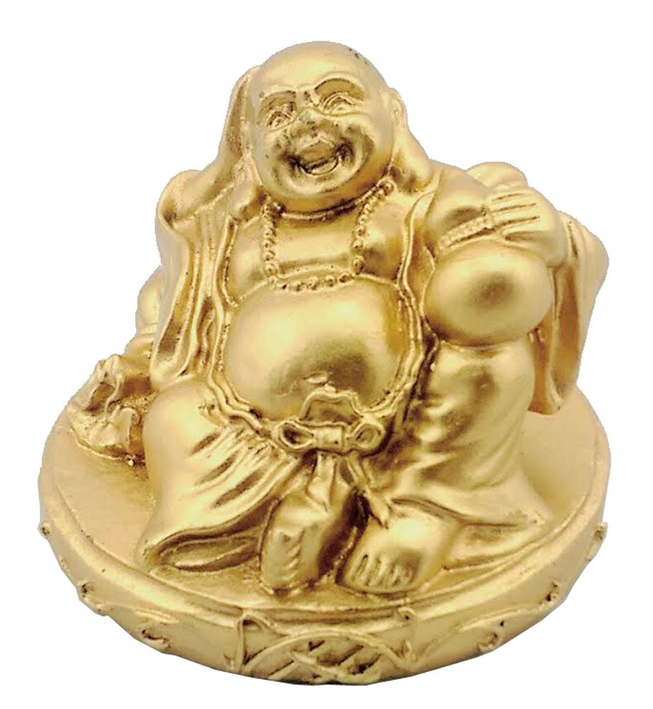 2706 - 3" Gold Buddha - Laying Gourd - |X-61|
