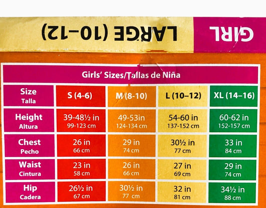 27137 - Girl Large Angel Costume Size Ten to Twelve Dress Sash Halo