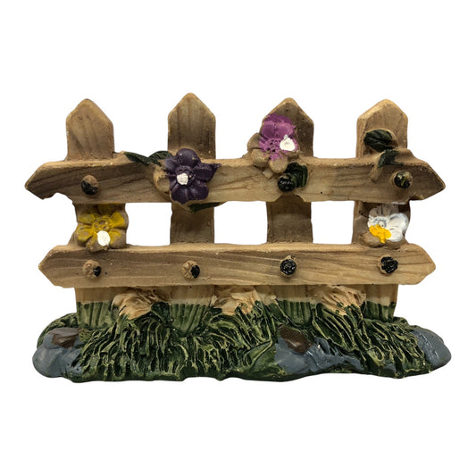 2714 - 3.5" Color Fence - Flowers (Garden Decor) |1-29|