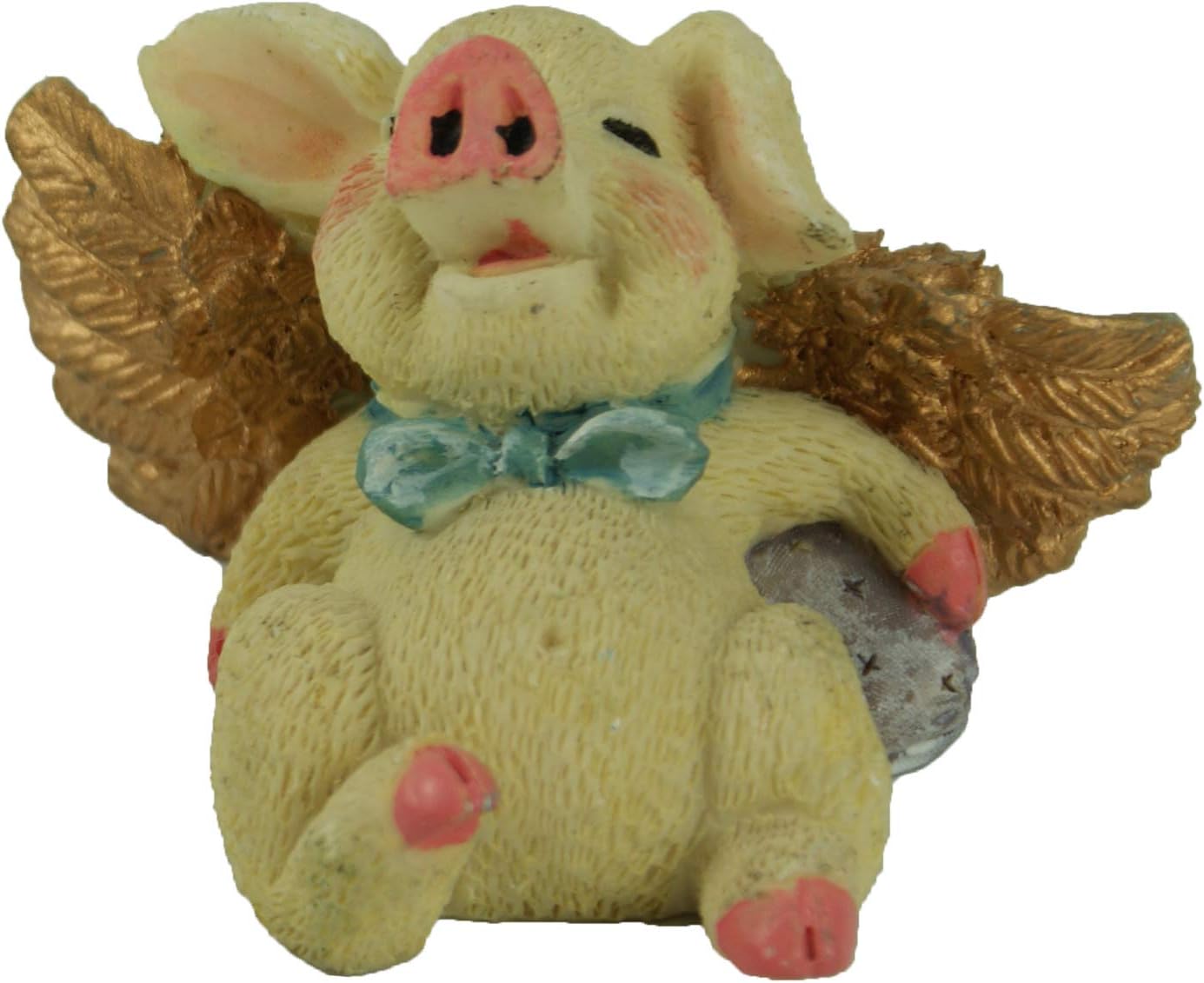 2716 - 3" Winged Pig - Purple Heart - |Z-30|