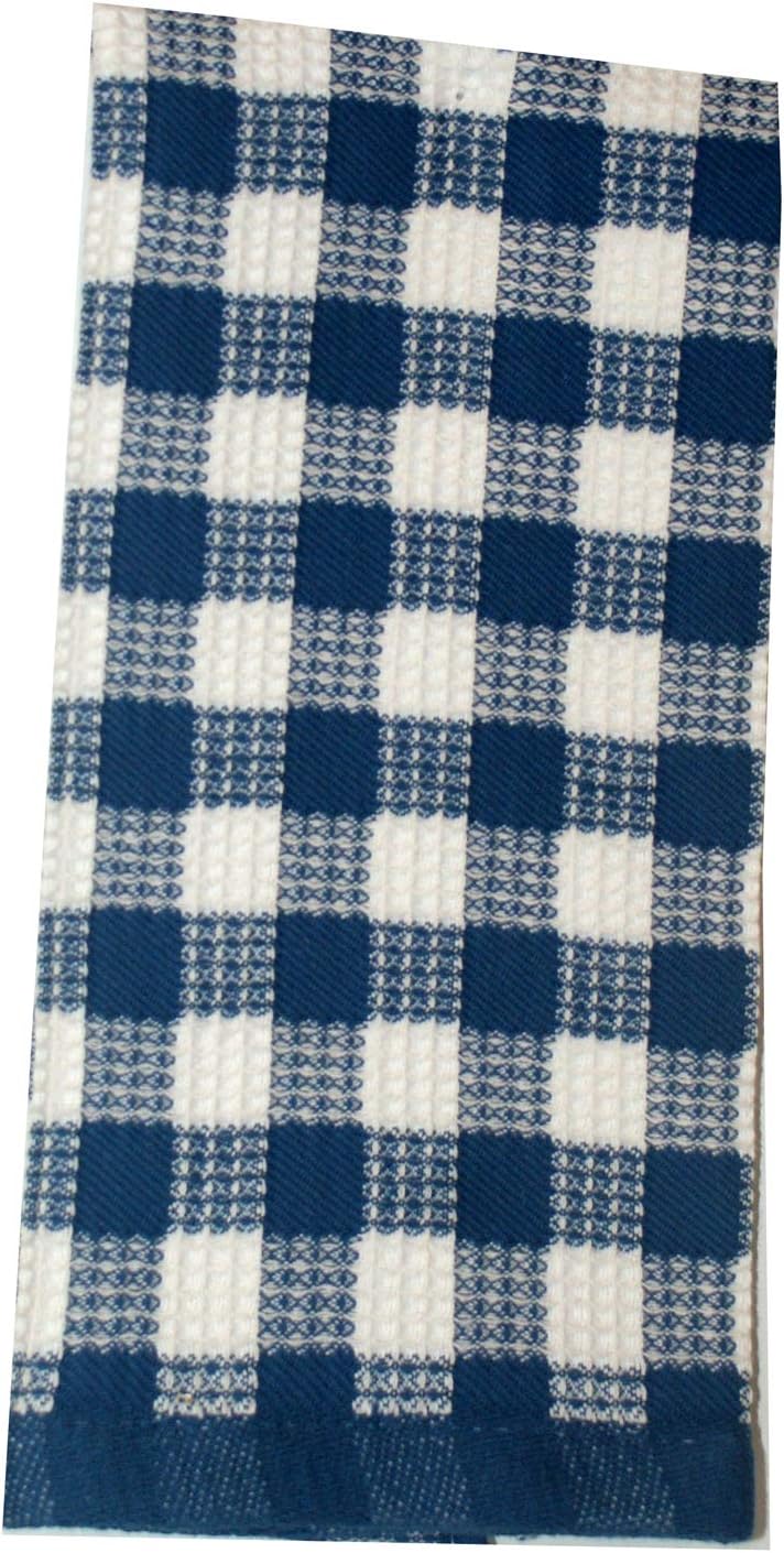 27935 - Blue & White Gingham Towel - |Pod 2-9|