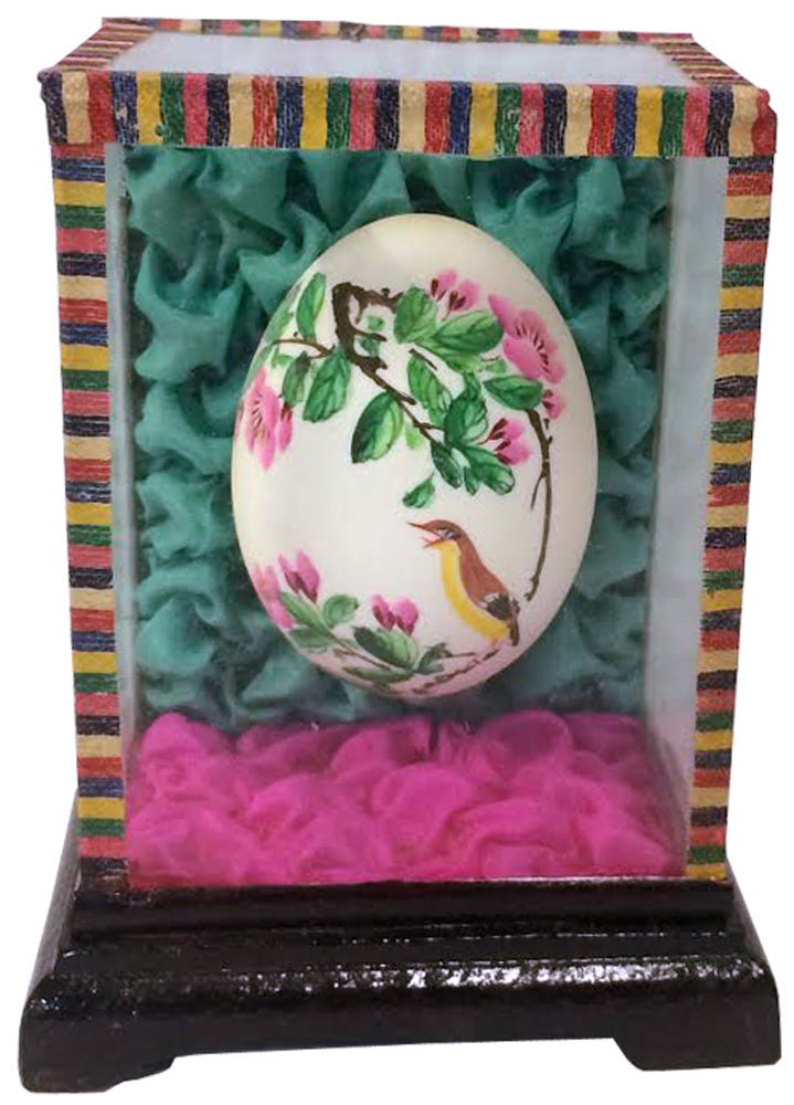 2804 - 4" Egg In Case - Yellow Bird #1 - |17-18|