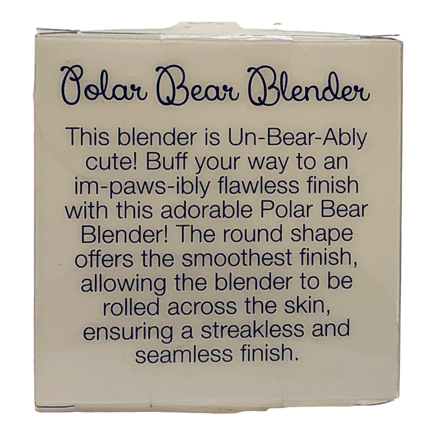 2831 - Polar Bear Make Up Blender-Set of Two - |BA-9|