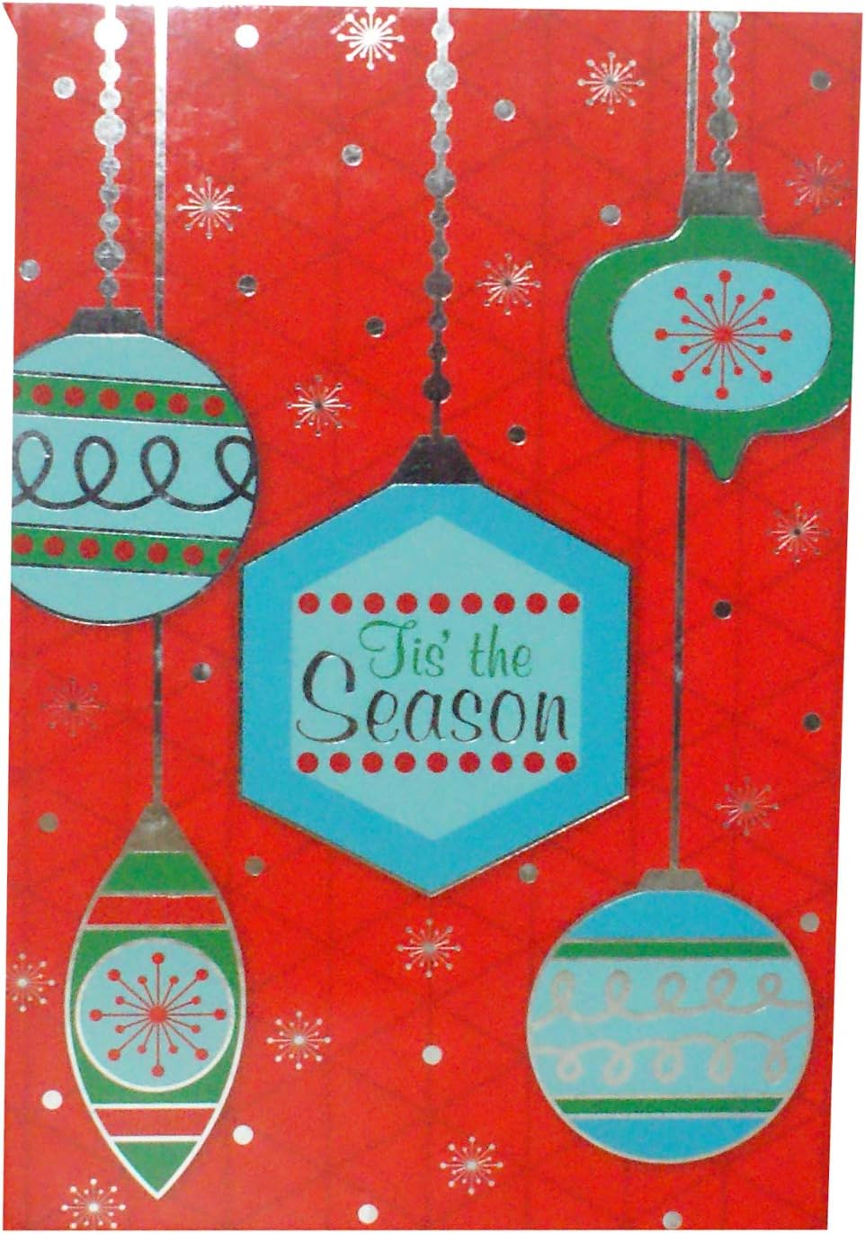 28516 - 9.5" Red Tis The Season Box - |H.17|