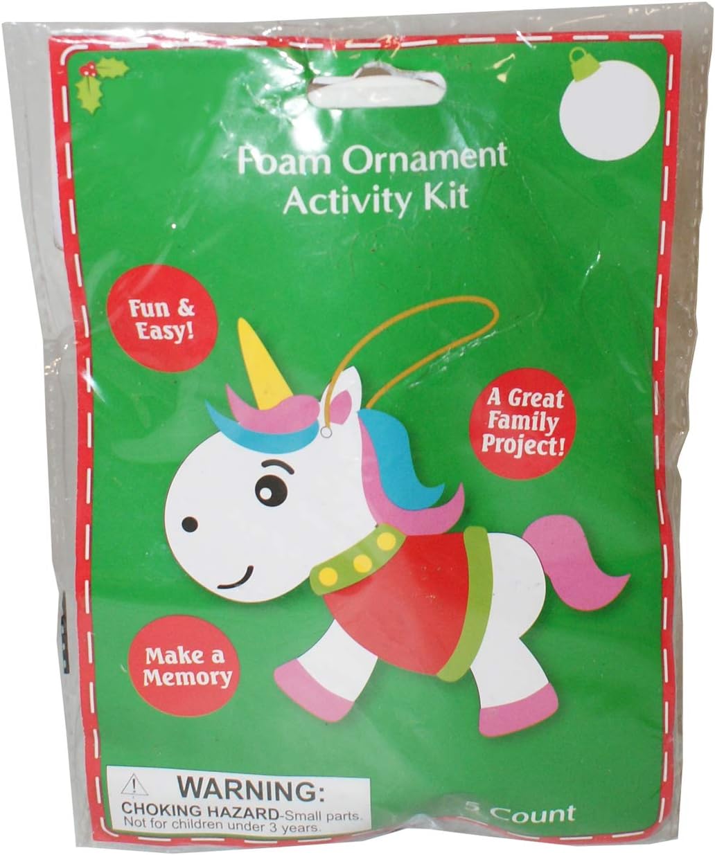 28684 - Foam Unicorn Ornament Kit - |R-8|