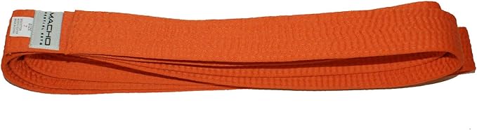 28825 - Macho Sz 7 Orange Belt - Belts NOT LISTED