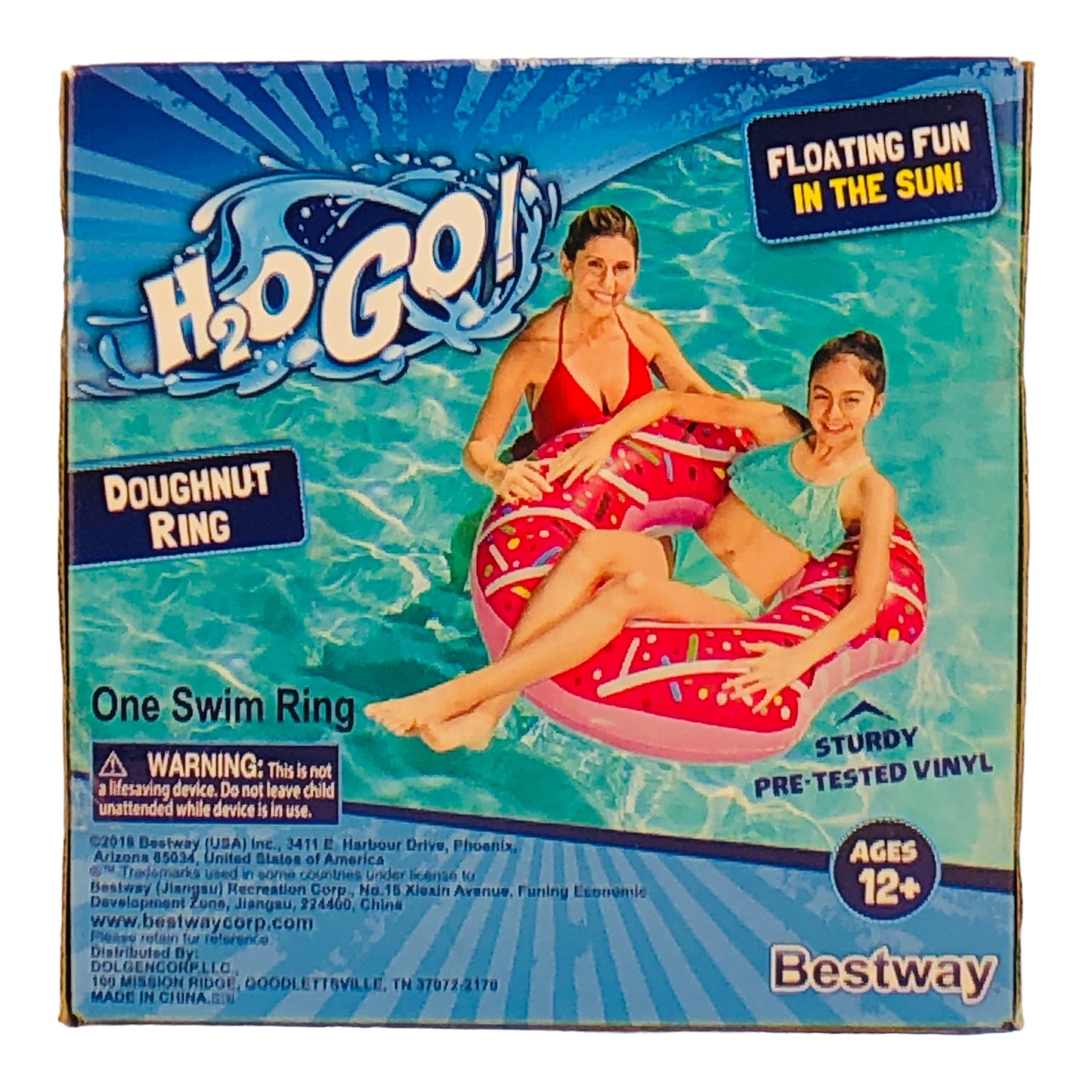 28881 - H20 Go Doughnut Ring Swim Ring 37" x 37" x 9" |TBD|