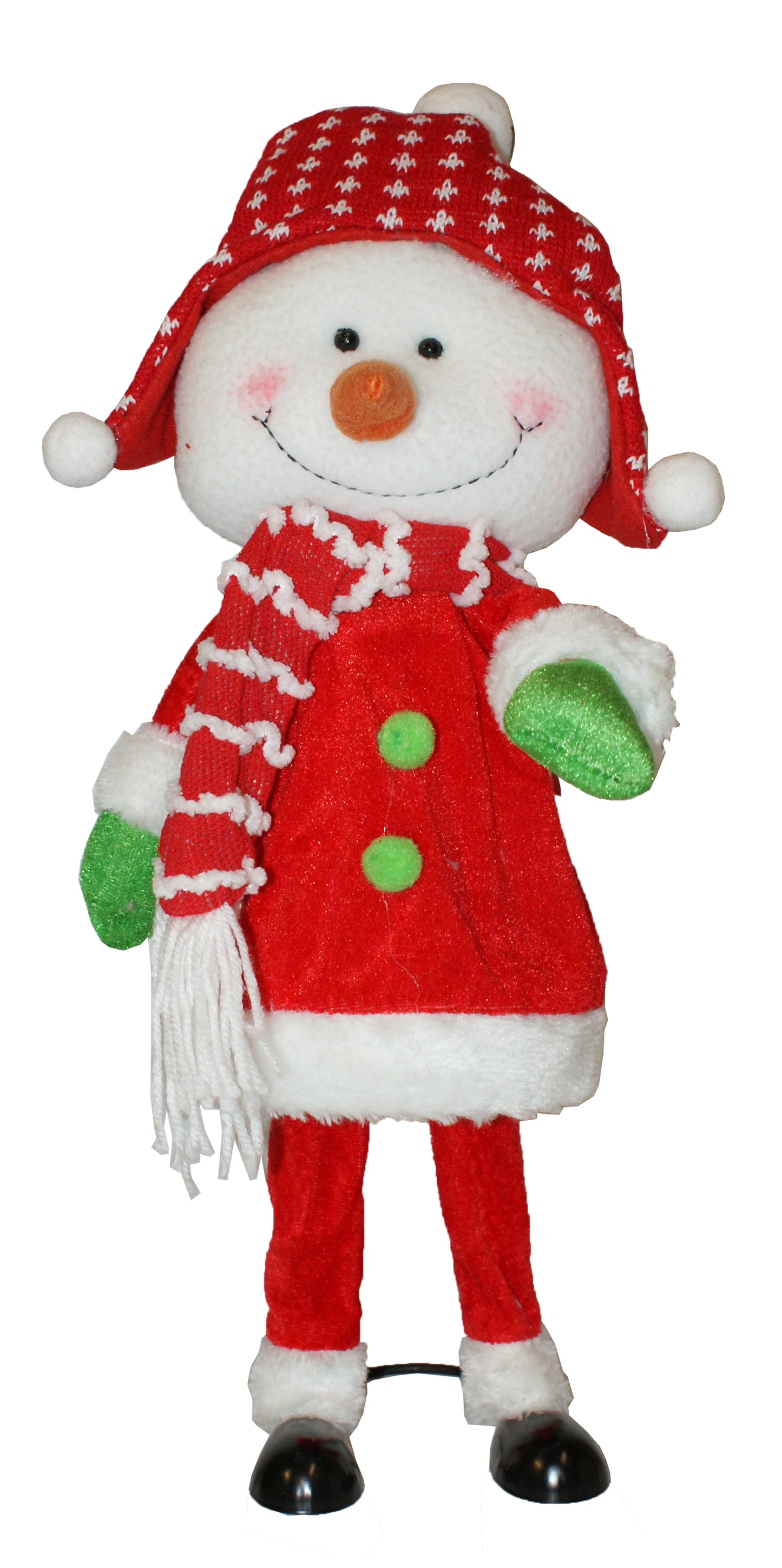 29150 - 18" Snowman Girl In Red |Pod 2-38|