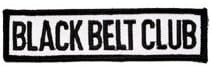 2916 - Black Belt Club Patch |S-0|