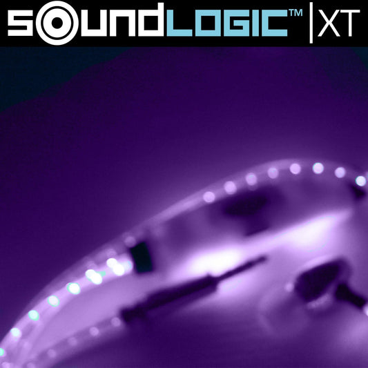 2924 - Purple Light Up Earbuds - |2-16|