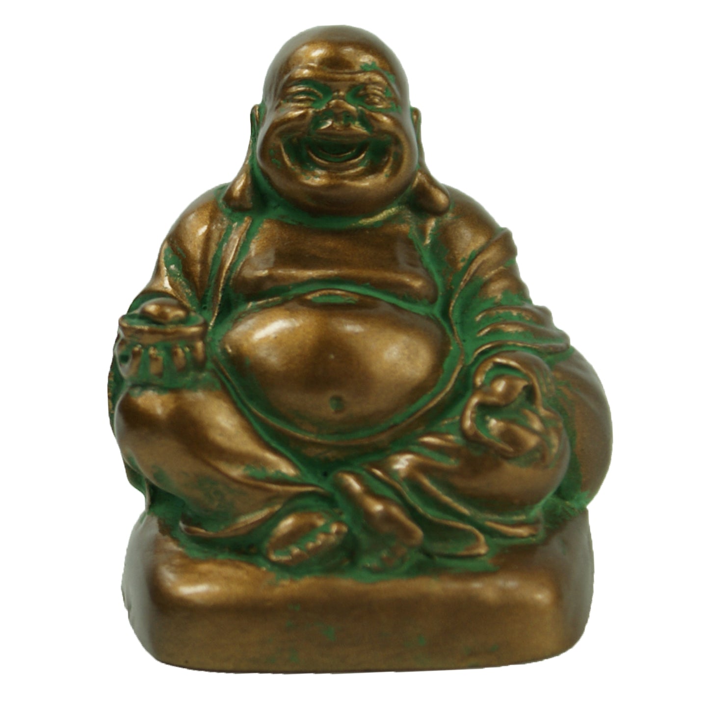 2929 - 2" Copper Buddha - Sit Ingot - |X-28|