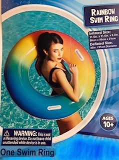 29719 - 31.5" Rainbow Swim Ring |TBD|