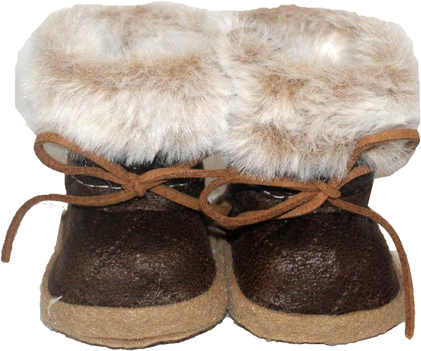 29771 - Plush Faux Fur Boot Ornament |Pod 2-61|