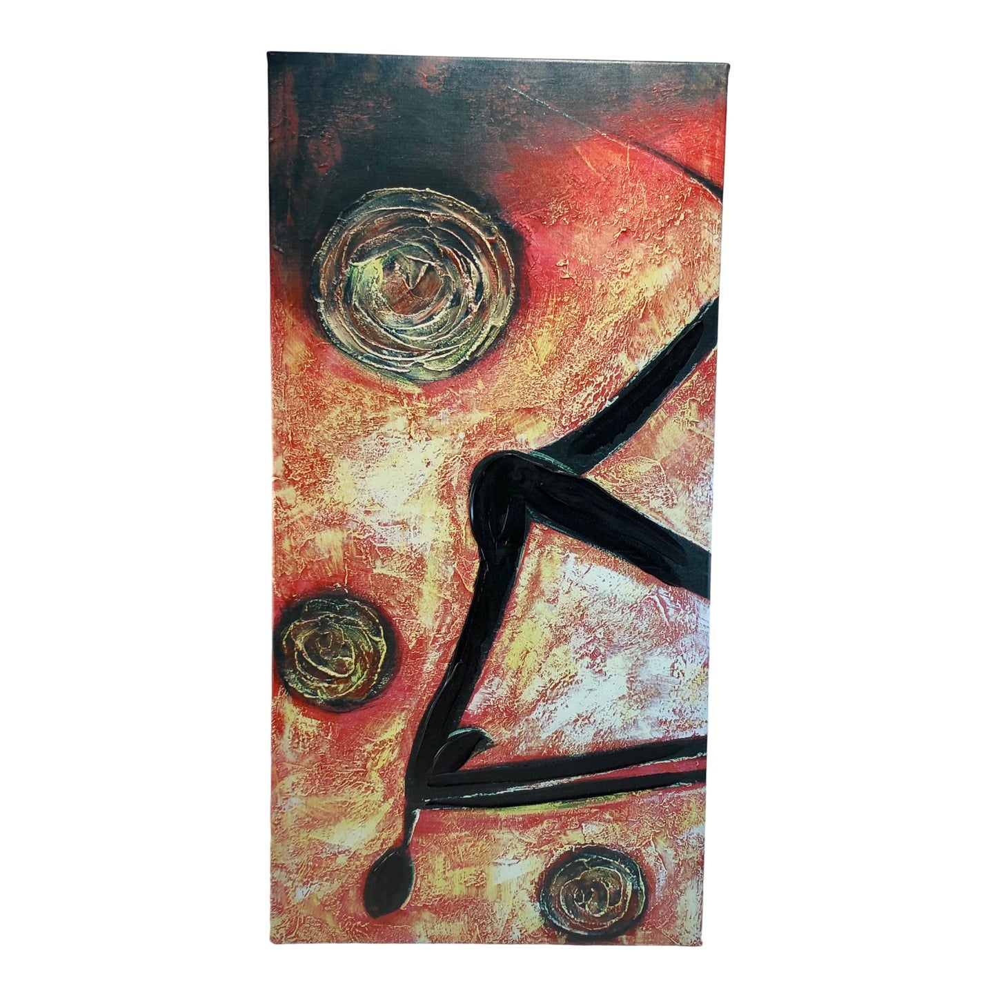 3012 - 31.5" x 16" Canvas Print with Oil Painting - |BH Hall|