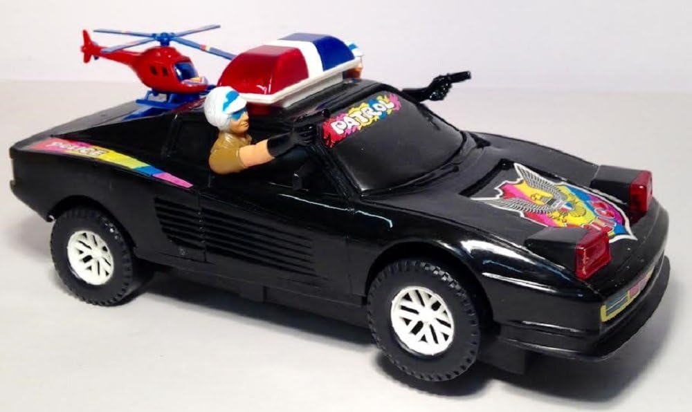 3034 - Heli-Police Car Black -|R-37 Garage|