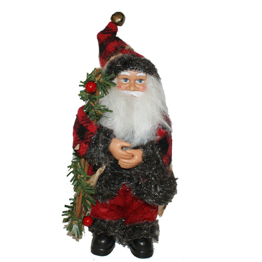 30359 - 7" Santa Red Plaid w Staff |Pod 2-2|