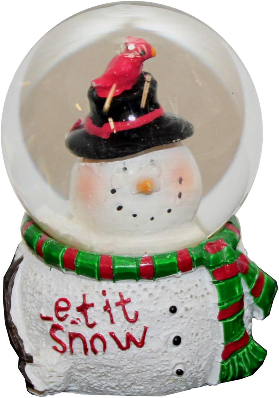 3039 - 2" Let It Snow Man Water Globe - |Pod 2-3|