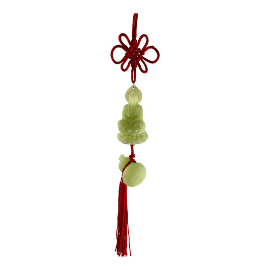 3055 - Glow Meditating Buddha w/Gourd - |P-16 Store|