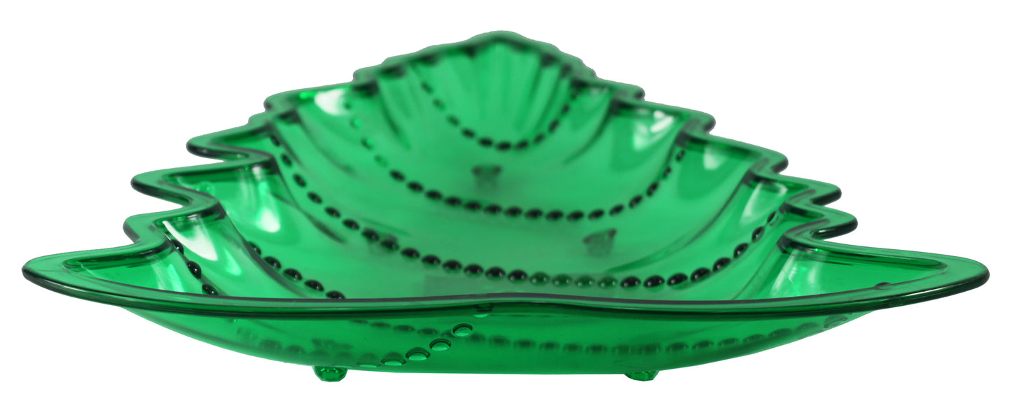3065 - Christmas Tree Snack Tray Green - |Pod 2-20|