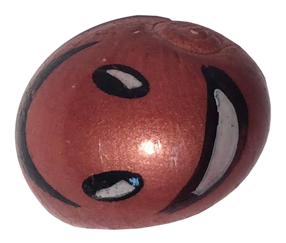 3067 - Brown Hermit Crab Shell w/Smile - |R-57 Garage|