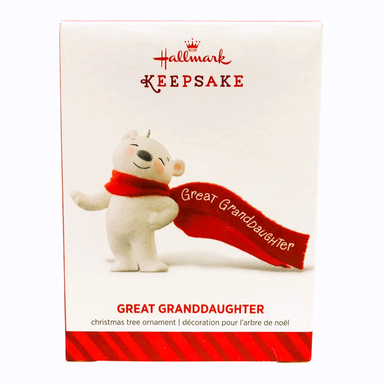 3093 - Set of 3 Hallmark Keepsake Ornaments From 'Salty' and 'Peppy' to Great Granddaughters |Pod 1-70|