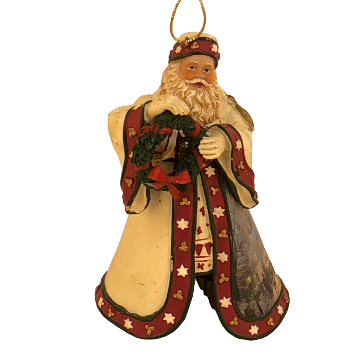 31086 - Thomas Kincaid Christmas Journeys End Santa Ornament 4" |TBD|