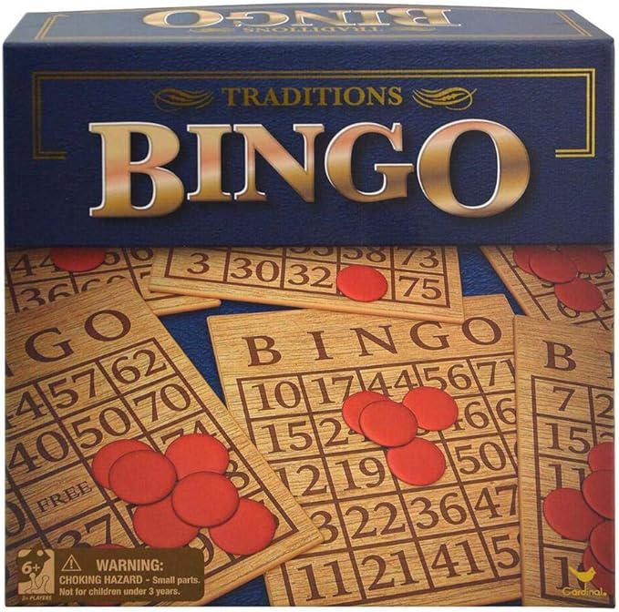 31089 - Traditions Bingo Classic Game Set for Family Gatherings, Classroom Activities and Social Events |GR-4|