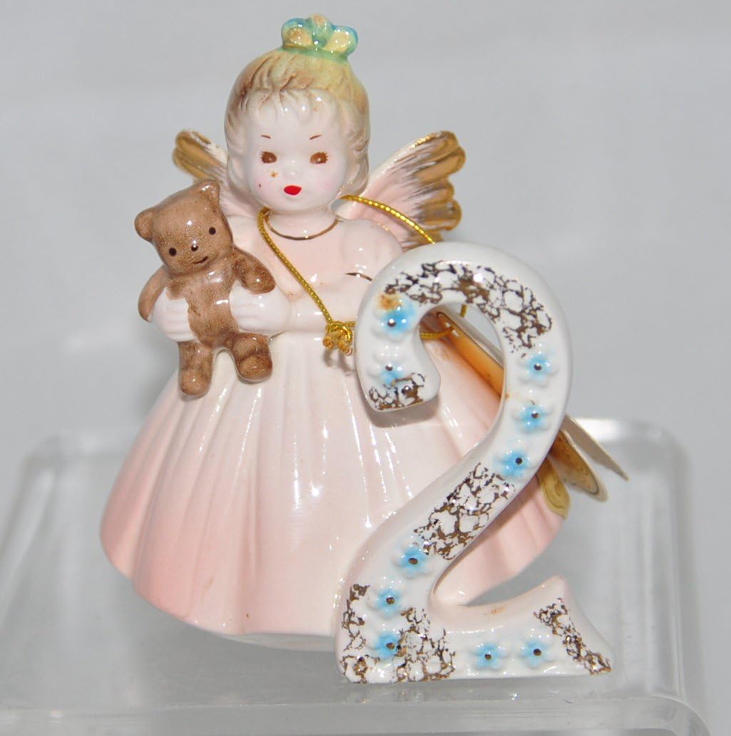 31190 - Josef Originals Birthday Girl Age 2 Decorative Figurine for Home and Garden Collectibles |1-7|