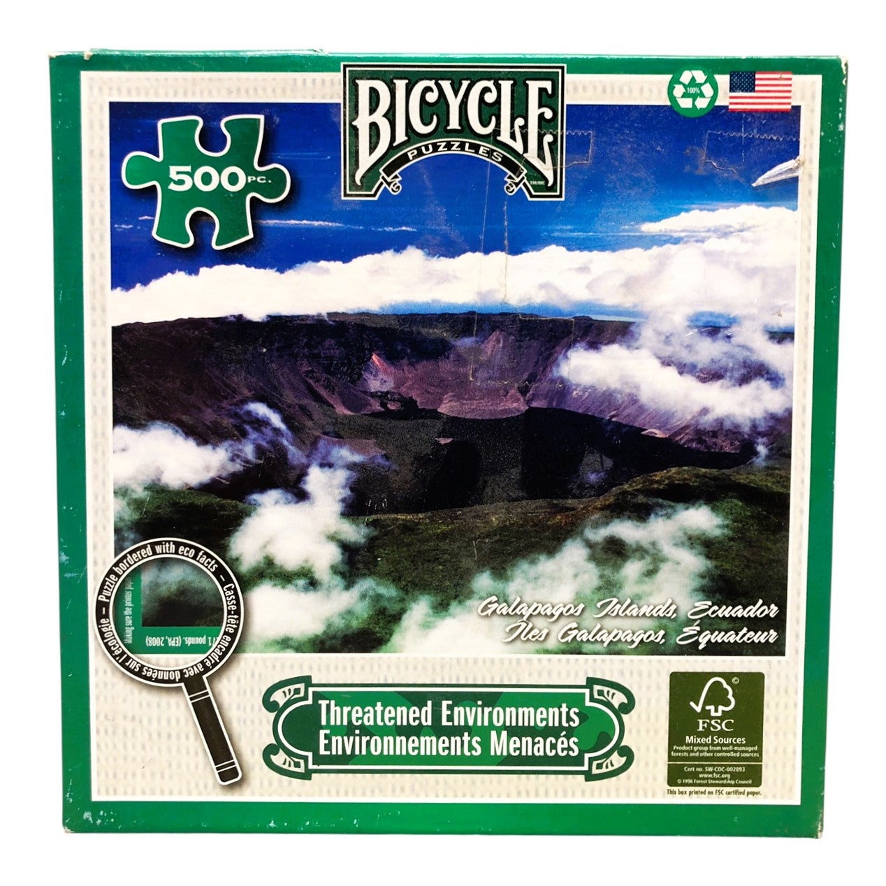 31245 - Threatened Environments 500Pc Used Jigsaw |GR-17|