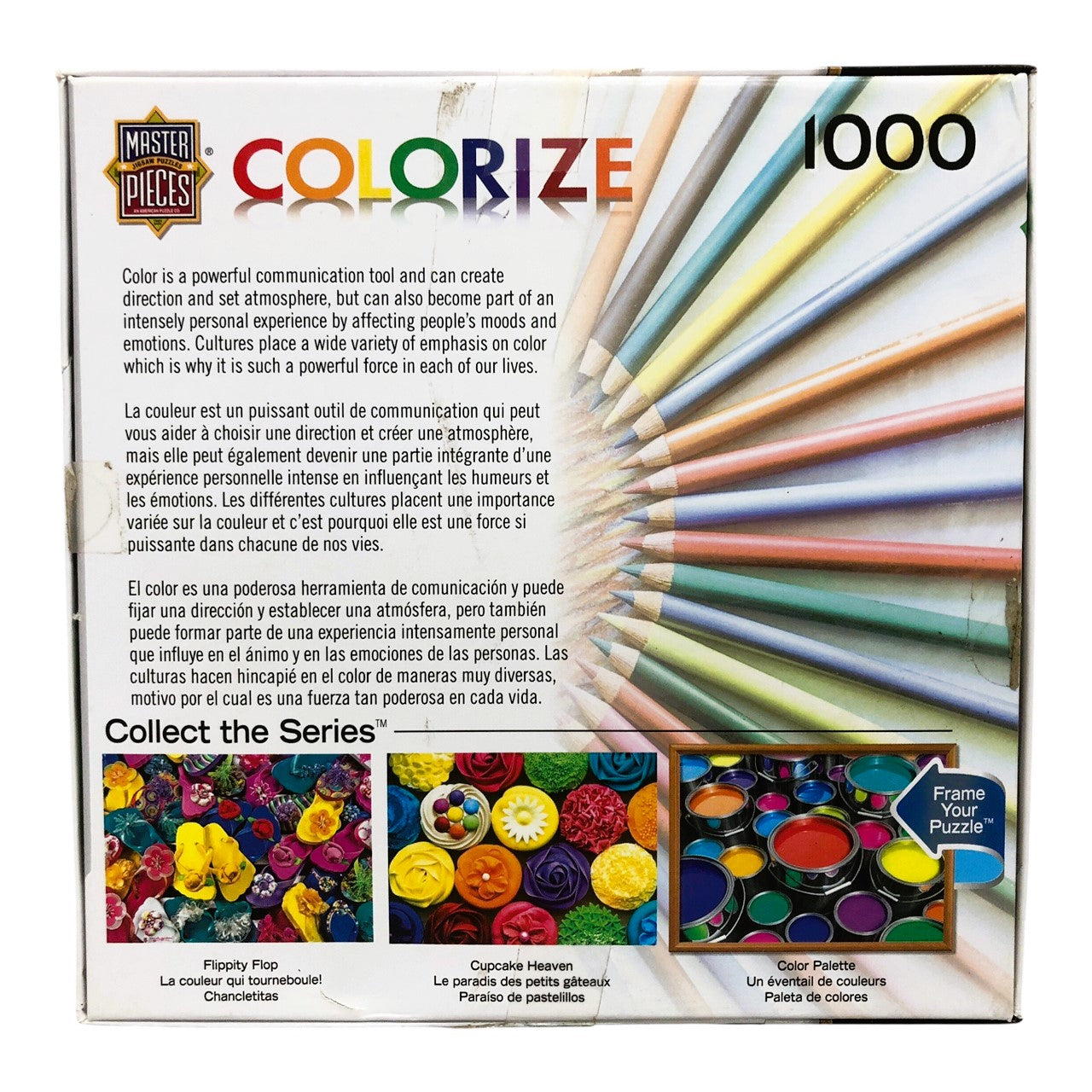 31254 - Color of Love 1000-Piece Used Jigsaw Puzzle |GR-9|