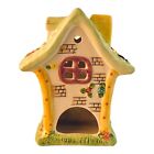 31258 - 6" Ceramic Birdhouse Flowers - |1-24|