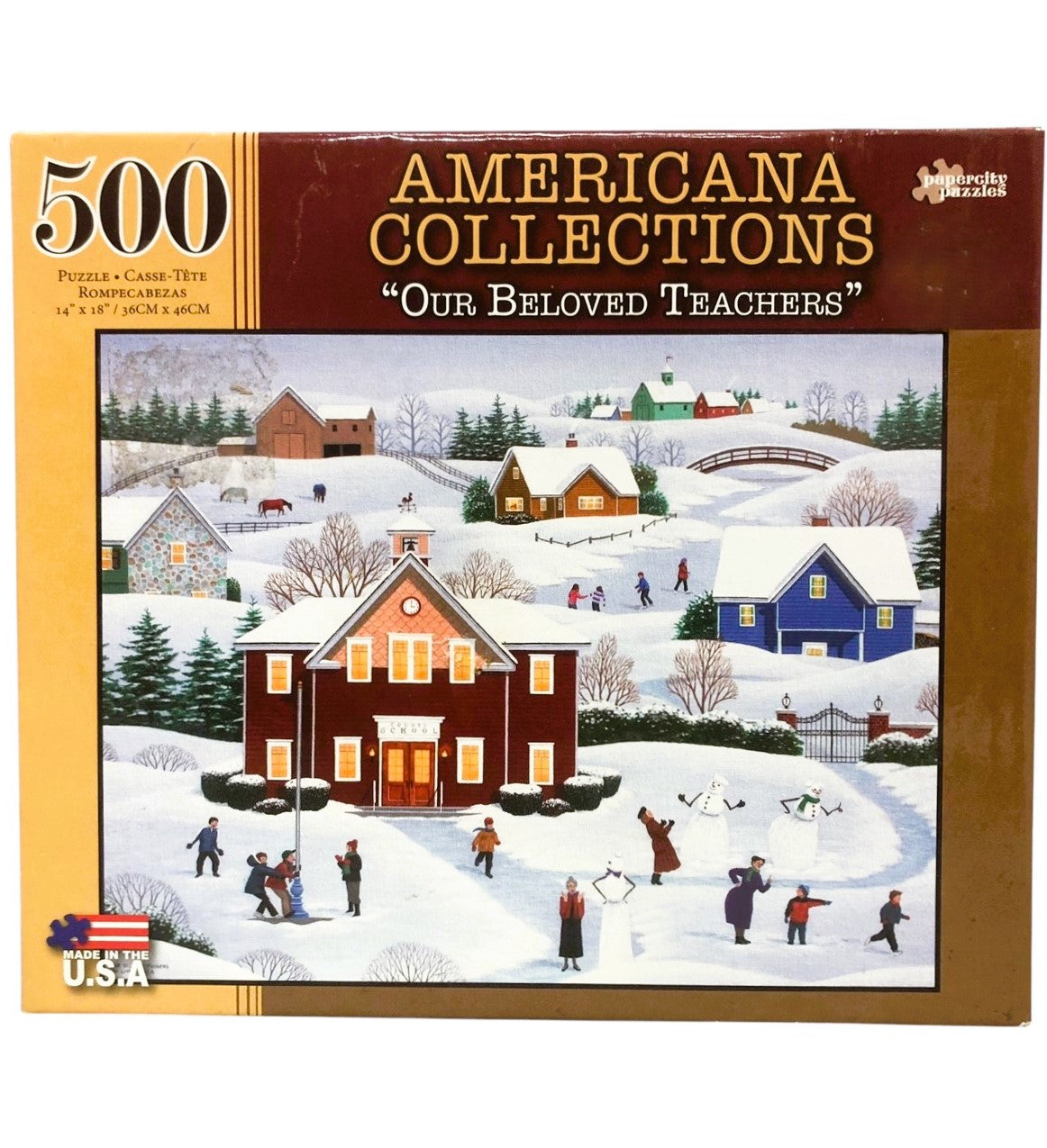 31293 - Our Beloved Teachers Used Puzzle 500 Pc |GR-9|