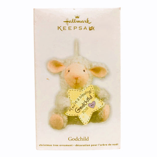 3138 - Set of 3 Hallmark Keepsake My Dearest Godchild Ornaments (Heartwarming Christmas Collection) |Pod 1-74|
