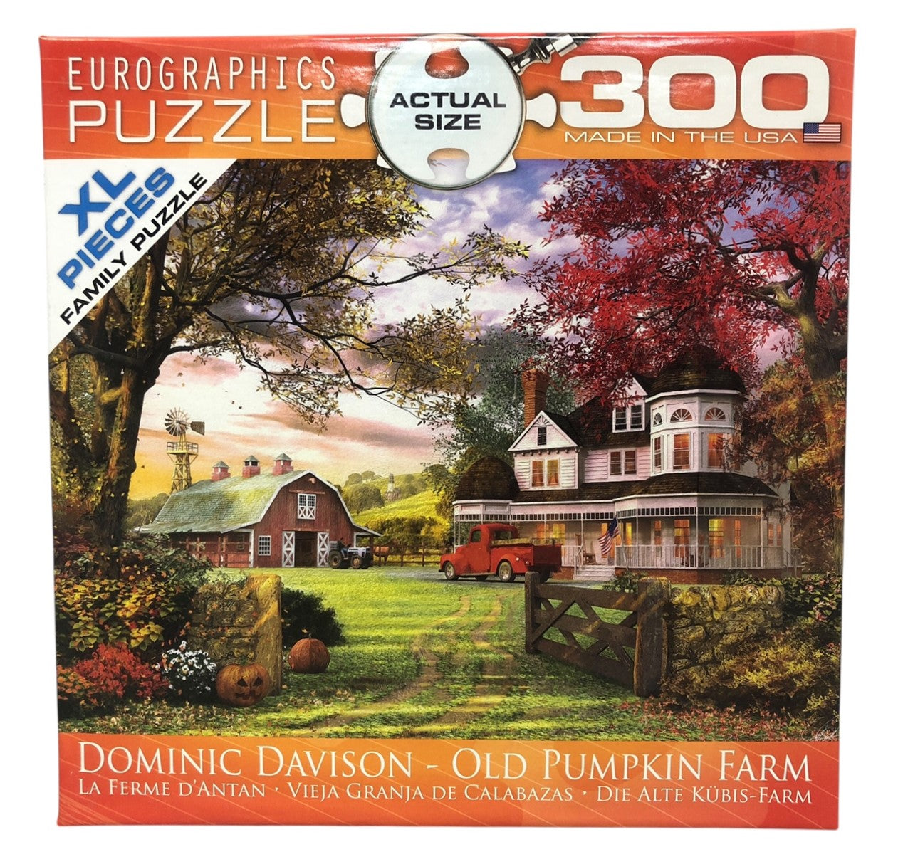 31401 - Old Pumpkin Farm 300-Piece Used Jigsaw Puzzle |GR-9|
