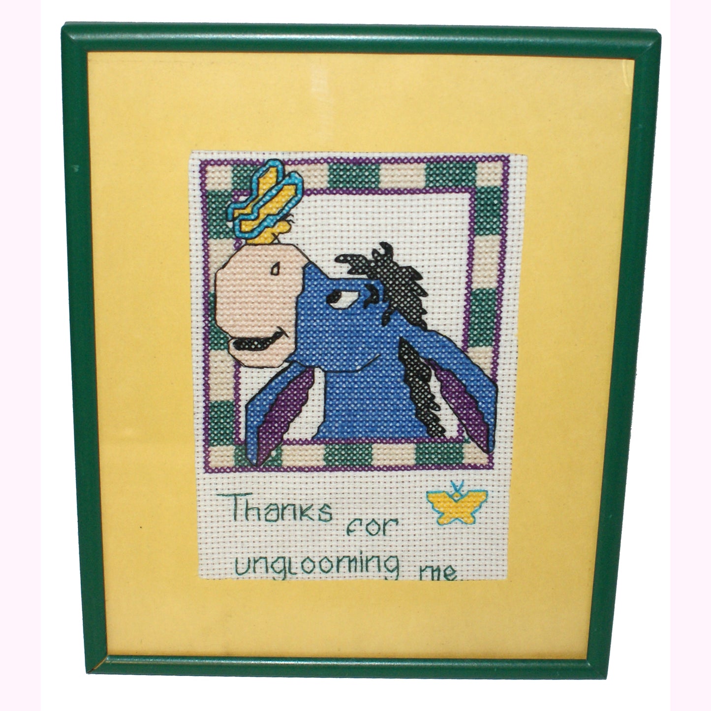 31409 - Eeyore Cross Stitch 8x10 |17-26|