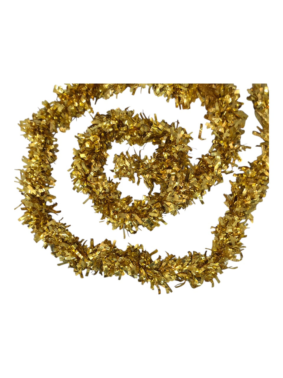 31860 - 10 Foot Gold Tinsel Christmas Garland for Decor