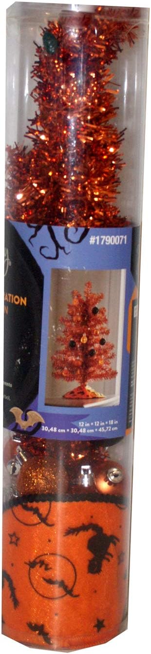 31957 - 18" Orange Halloween Tree |Pod 1-20|