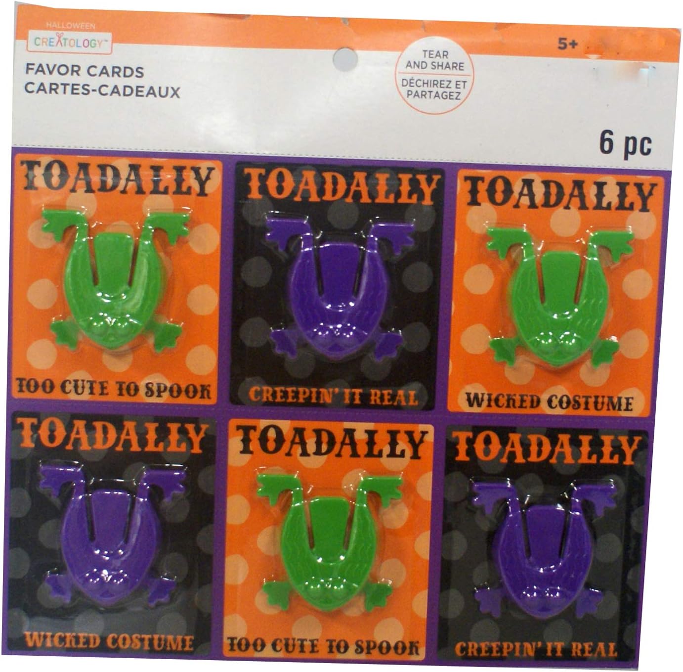 32248 - Toadally Frog Jumper Favor Card - |BS-40|