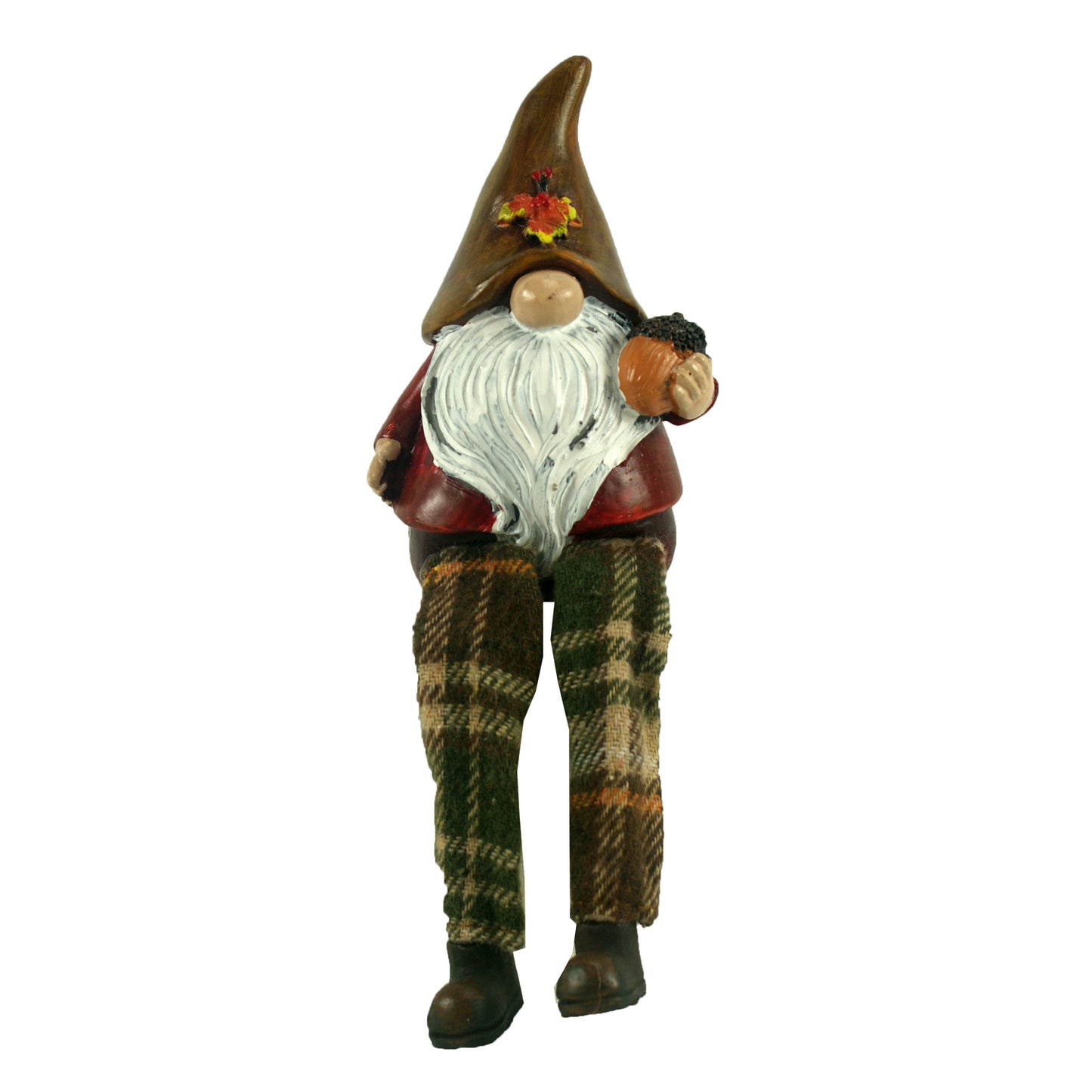 32459 - 4" Color Gnome Sitter - Acorn - |Pod 1-10|