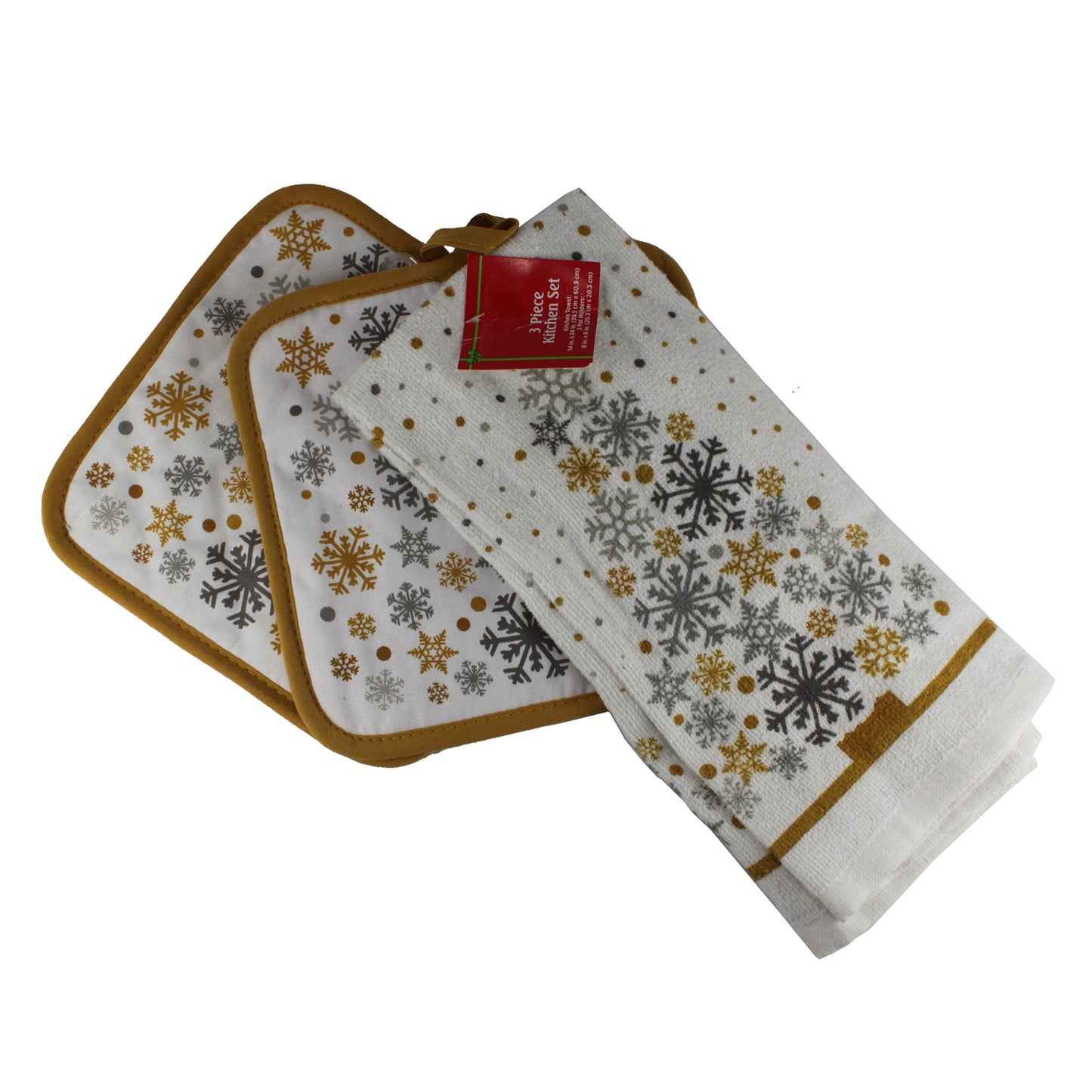 3286 - Snowflake 2 pc Kitchen Set - |Pod 2-9|