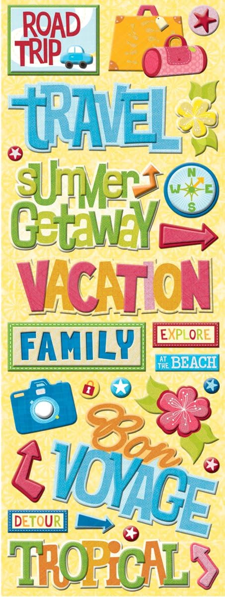 33124 - Road Trip Stickers 26 pc - |File 21|
