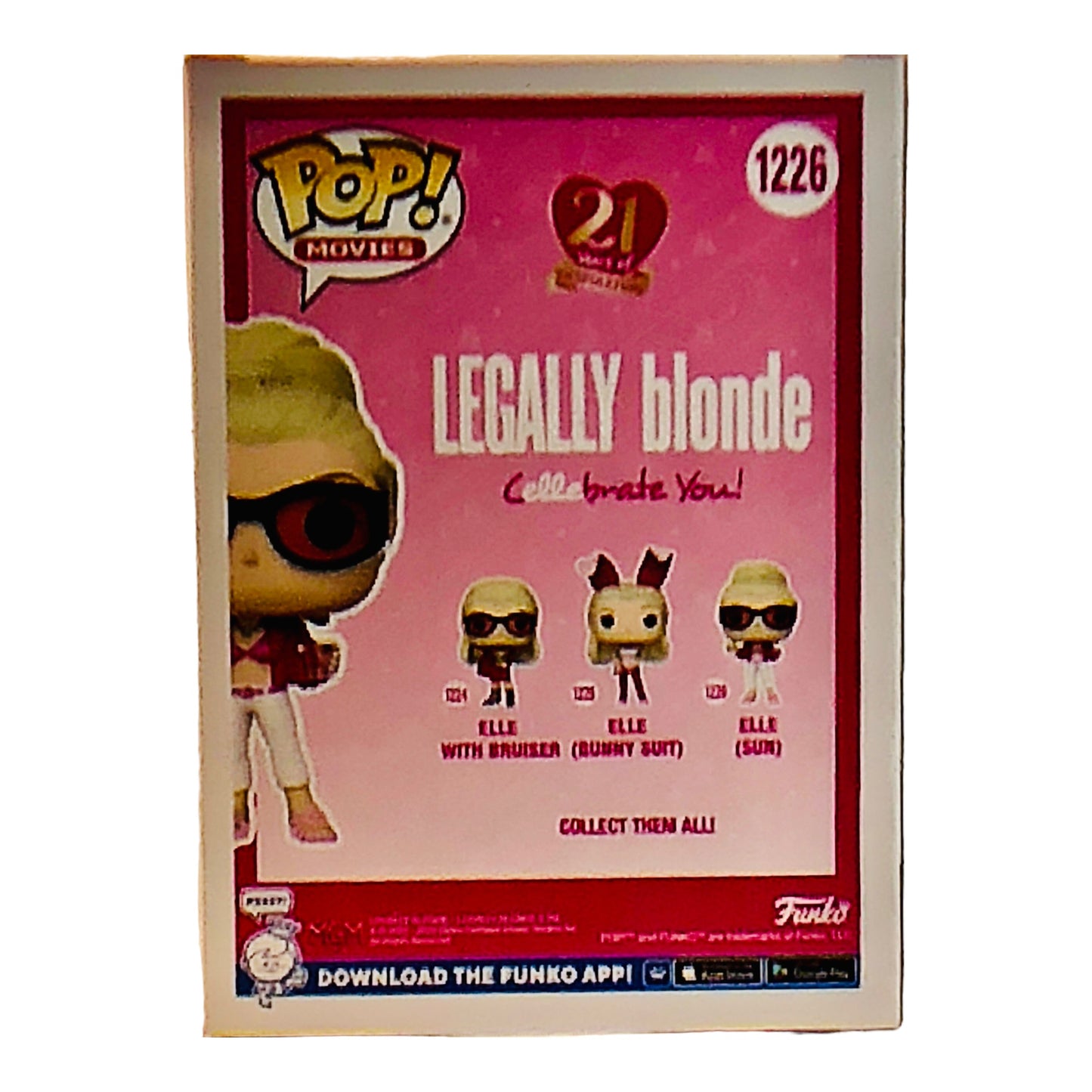 33298 - Funko POP Legally Blonde Elle Woods Vinyl Collectible Toy Figure |Pod 1-7|