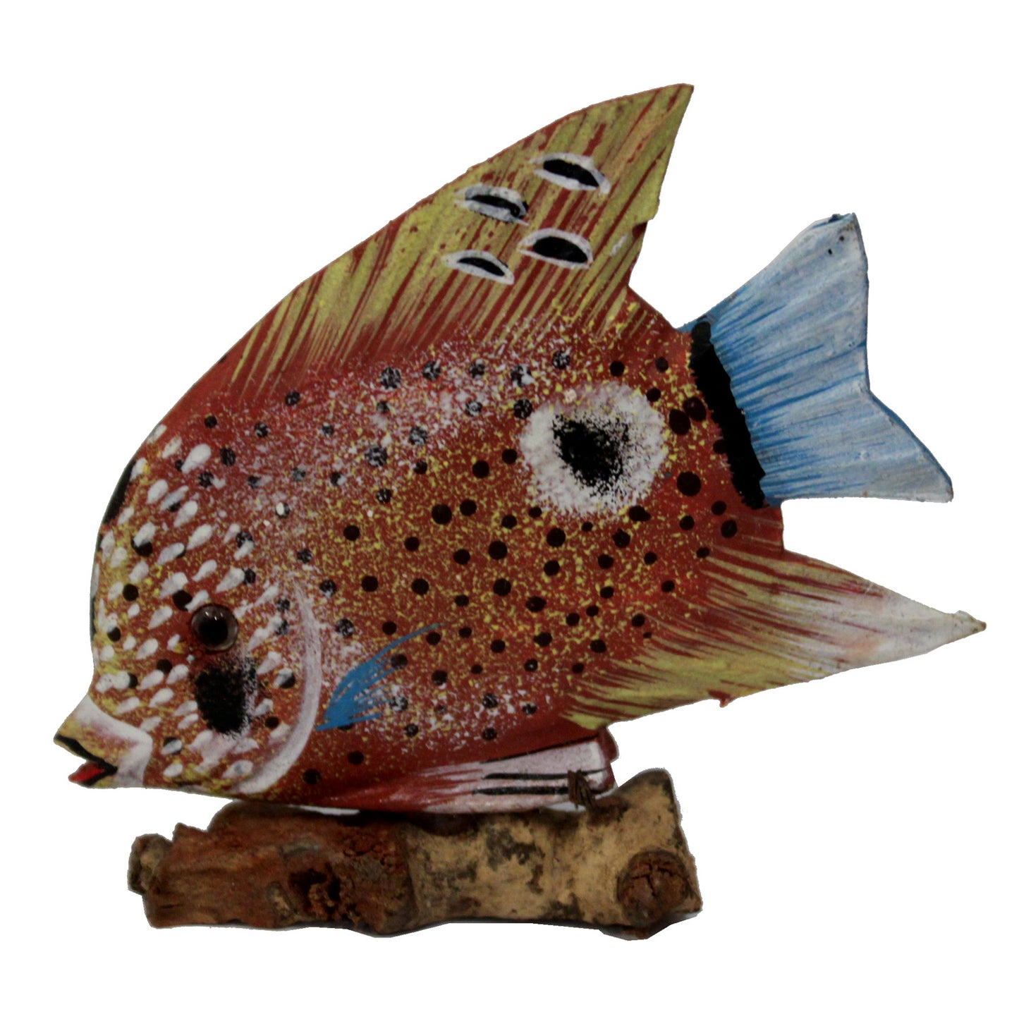 3389 - 4" Orange Atlantis Fish - |Z-78|