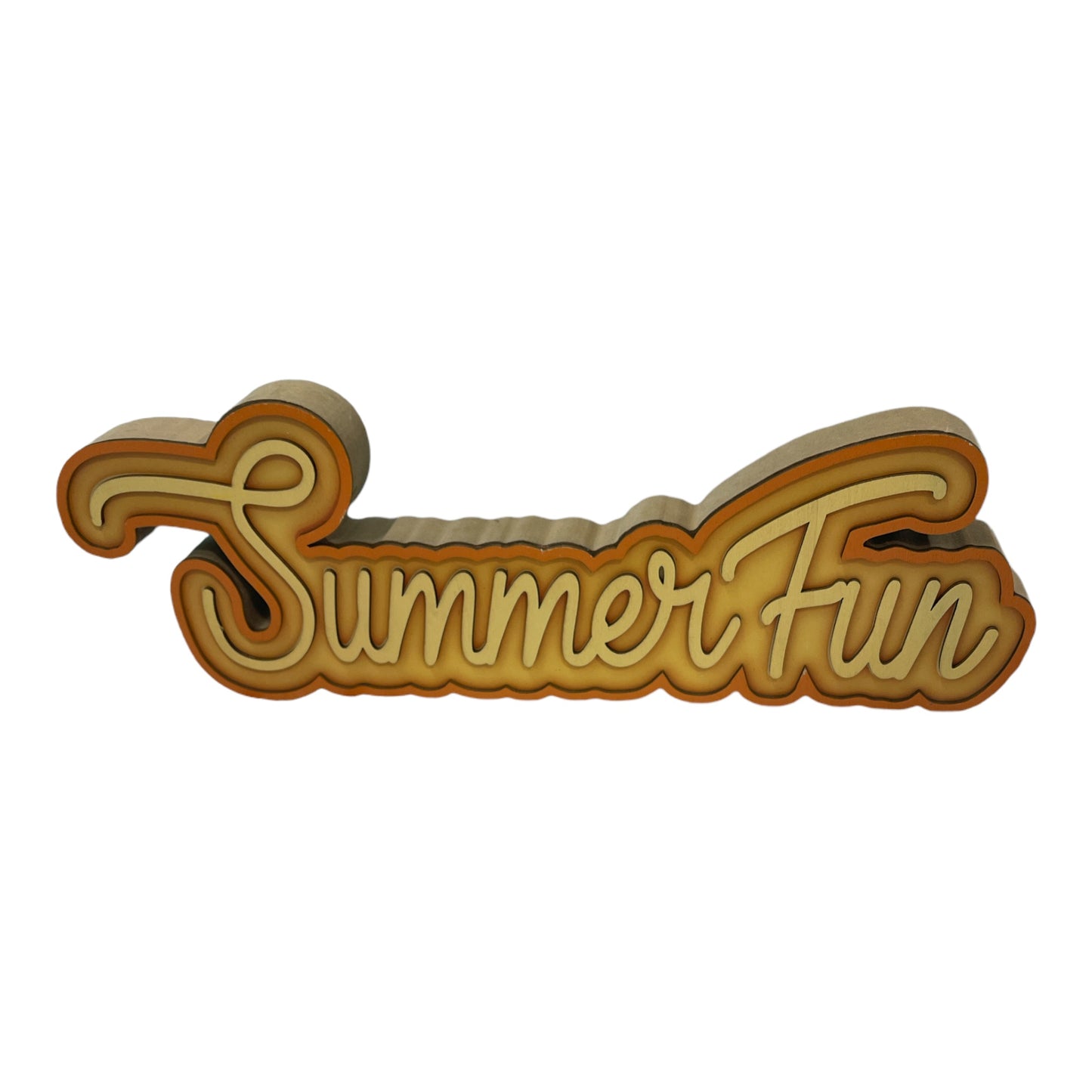 34081 - 15" Summer Fun Wood Sign - |Pod 2-60|