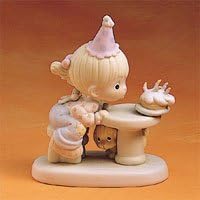34648 - 6" Precious Moments "May Your Every Wish Come True" Figurine |X-51|