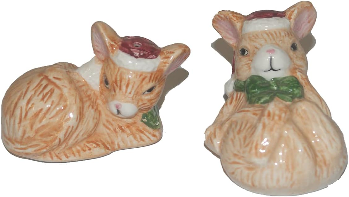 34769 - Christmas Mice Salt & Pepper Shakers - |21-19|