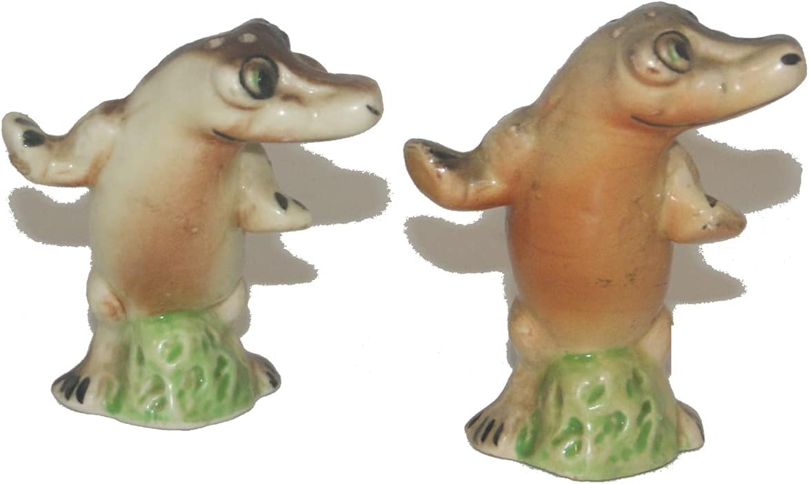 34783 - Alligator Salt & Pepper Shaker - |21-14|