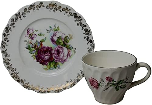 3479 - Rose Tea Cup & Saucer - |A-11 Top|