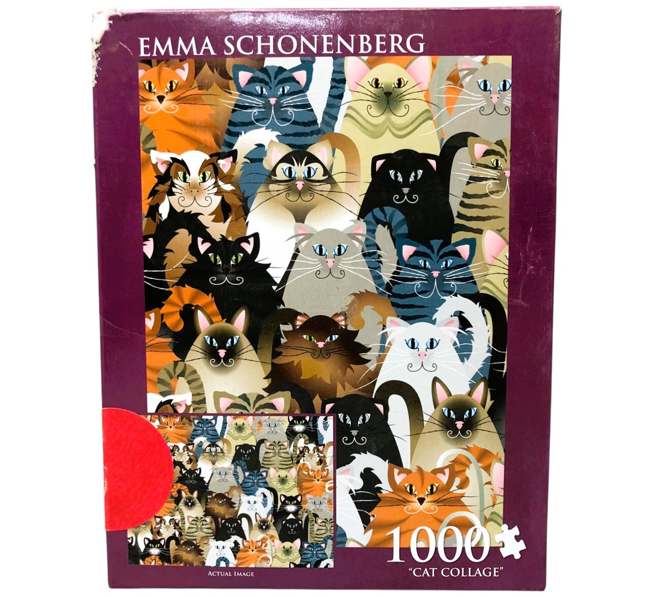 3489 - Cat Collage 1000-Piece Jigsaw Puzzle |GR-6|